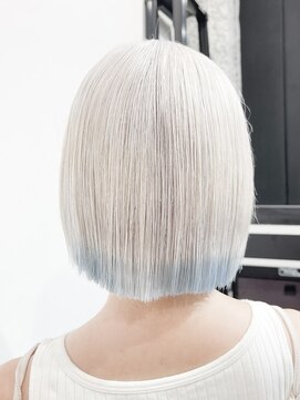 ココ 本八幡(KOKO) #10代20代30代#ケアブリーチ#ホワイトブロンド#ダブルカラー