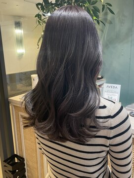 トリコ ショップアンドヘアサロン(tricot shop hair salon) 透明感◎ラフグレージュ/ ラベンダー/ ネイビー