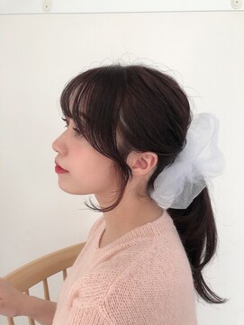 マリポサ(Mariposa) 顔まわりおくれ毛カット