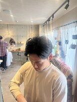 ランプ(Lamp) 毛流れセンターパートで清潔感MAX