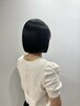 【新規/学割U24】平日限定☆黒染め専用カラー+コテ仕上げ_4830円