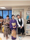 訪問着着付け＋ヘアーセット