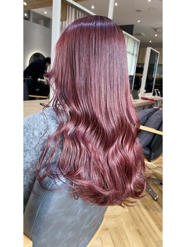 ジーナ 福岡天神(Zina) Pink Rose × Premium髪質改善トリートメント