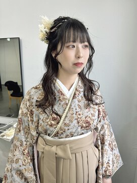 ロットアニバース(lott annibirth) 【髪質改善】卒業式☆袴着付☆ヘアセット☆SARASA