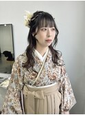 【髪質改善】卒業式☆袴着付☆ヘアセット☆SARASA