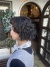 カット+パーマ+カラー　許可されている方　３時間コース