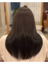 山野愛子美容室 銀座店&nbsp;【つや髪】グレージュカラー×韓国風レイヤーカット