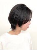 【松戸　松田】ショートウルフ外はねスタイル春夏