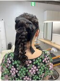 結婚式アレンジ/モコモコポニー