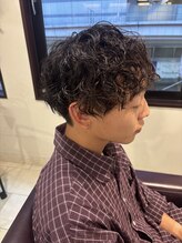 ヘアメイク カン プラスエフ(HAIR MAKE KANN+f)&nbsp;メンズパーマ