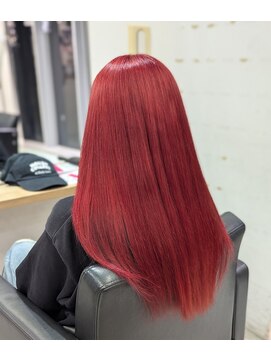 トーキョー オタクヘアー(TOKYO OTAKU HAIR) にじさんじ ローレン 2時だとか/推しカラー/ケアブリーチ/赤