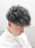 ツイストスパイラルパーマ/ツーブロ/刈り上げ/フェード
