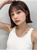 レイヤーカット艶感エアリーカールくびれヘア美髪イメチェン