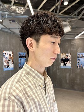 ピークアブー 原宿ハラカド(PEEK-A-BOO) ショートカットメンズプードルパーマ原宿