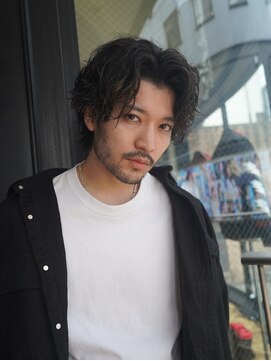 クオル 円山(QOL) グランジパーマ波巻スパイラルパーマメンズパーマ無造作パーマ