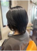 艶髪黒髪ショート