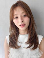 キリ 表参道(kyli)&nbsp;ワンカールレイヤーカット艶感グランマッシュ薄めバング美髪