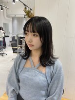 ビューバイネオリーブ 用賀店(Beau'r by neolive) くびれヘア縮毛矯正アプリコットオレンジ夏ハイライト《用賀》
