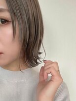 ベリテ 津田沼駅前店(verite) 黒髪カタログ/クラゲヘアー/オリーブグレー/津田沼駅前