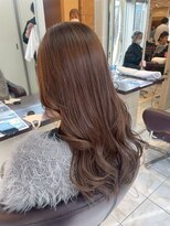 ルページ 千葉(lpage)&nbsp;髪質改善/顔周りレイヤーカット/グレージュ[千葉/千葉駅]