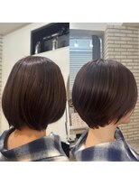 メモリーズ 銀座(Memories)&nbsp;首元すっきり、横顔まで綺麗なショートボブ/加藤