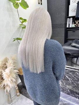 チュダック(ChuDuck) 【天神】色落ちまで逆算した《White silver》ハイトーン