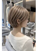 アスター 天神大名店(Aster) レイヤーカット/オリーブグレー/小顔ヘア/ココアベージュ
