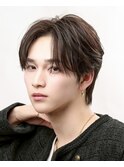 韓国フェザーニュアンスパーマメンズカット学割