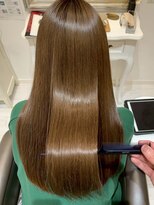 コルテ 倉敷西阿知店(CoRte.)&nbsp;美髪ロングストレート/マロンベージュ/ショコラブラウン/潤い髪