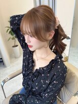 ノエラ(NOELA)&nbsp;おくれ毛美人”になれる韓国顔まわりカット