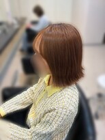 アミ(Ammi)&nbsp;切りっぱなしボブ×ベージュカラー