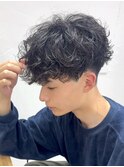韓国マッシュ×シャドウパーマ【八王子】