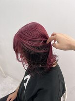 イエナ 渋谷(IENA)&nbsp;ピンクベージュインナーカラーケアブリーチミルクティーベージュ
