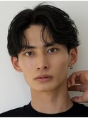 波巻きスパイラルパーマメンズマッシュパーマシャドウパーマ韓国