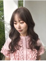 ユウヘアー 本山店(U Hair) 韓国風ロングヘア/レイヤーカット/レイヤー/艶カラー/似合わせ