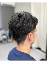 エヌハブル(N-Huble)&nbsp;ツーブロックナチュラルスタイル