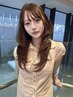 【 nanami限定 】似合わせ小顔カット ＋ 透明感カラー  14,300 → 8,980