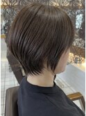 大人可愛い襟足スッキリショート