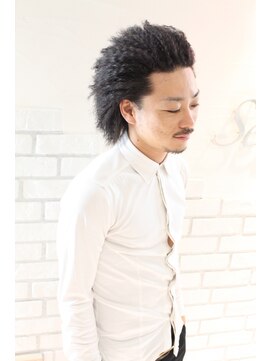 ヘアーグランデシーク(Hair Grande Seeek) Seeek　Style　針金アフロ