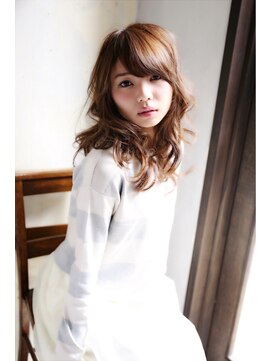 ロジェ(loje) 【LOJE】 ボリュームが決めての大人かわいいセミロング☆