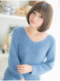 丸み♪シルエットの愛されボブc