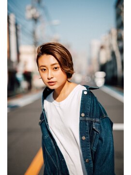 グランシャリオ 笹塚店(Grand Chariot) 【GrandChariot 笹塚】大人カッコいいアプリコットショートボブ