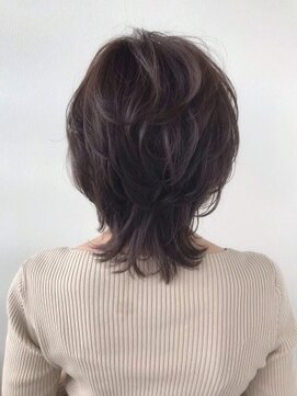 ヘアーアンドスパ フェリーチェ ミチ 野田屋町店(HAIR&SPA felice MICHI) ヌーディーカラー×大人くびれミディ