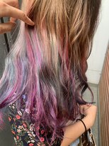 ビヨンドイー(beyond E)&nbsp;ロングユニコーンカラーシルキー