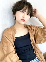 【December】大人かわいい黒髪マッシュショート♪