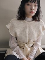 イト(ito)&nbsp;【 ito / 梅田 】ナチュラルデザインカラー×ぱつっとボブ