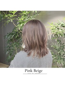 アパルトメント ジェシカ(l'appartement de Jessica) ピンクベージュ