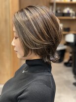 ルーム(Luum)&nbsp;ハンサムショート　ｘ　ハイライト　ｘ　ベージュ