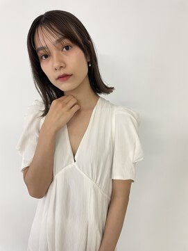 バンミー(BUNMEE) 外ハネシースルーボブ