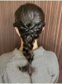 結婚式ヘアセット